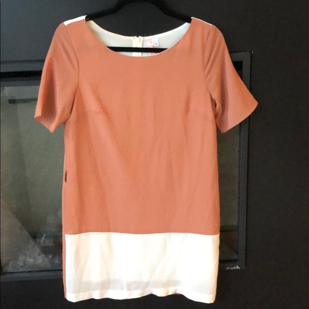Colorblock Shift Dress
